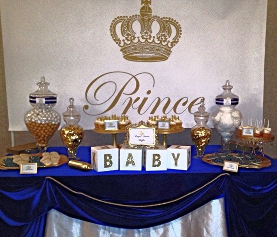 Prince Baby Shower Decoration Ideas
 ROYAL PRINCE BABY SHOWER