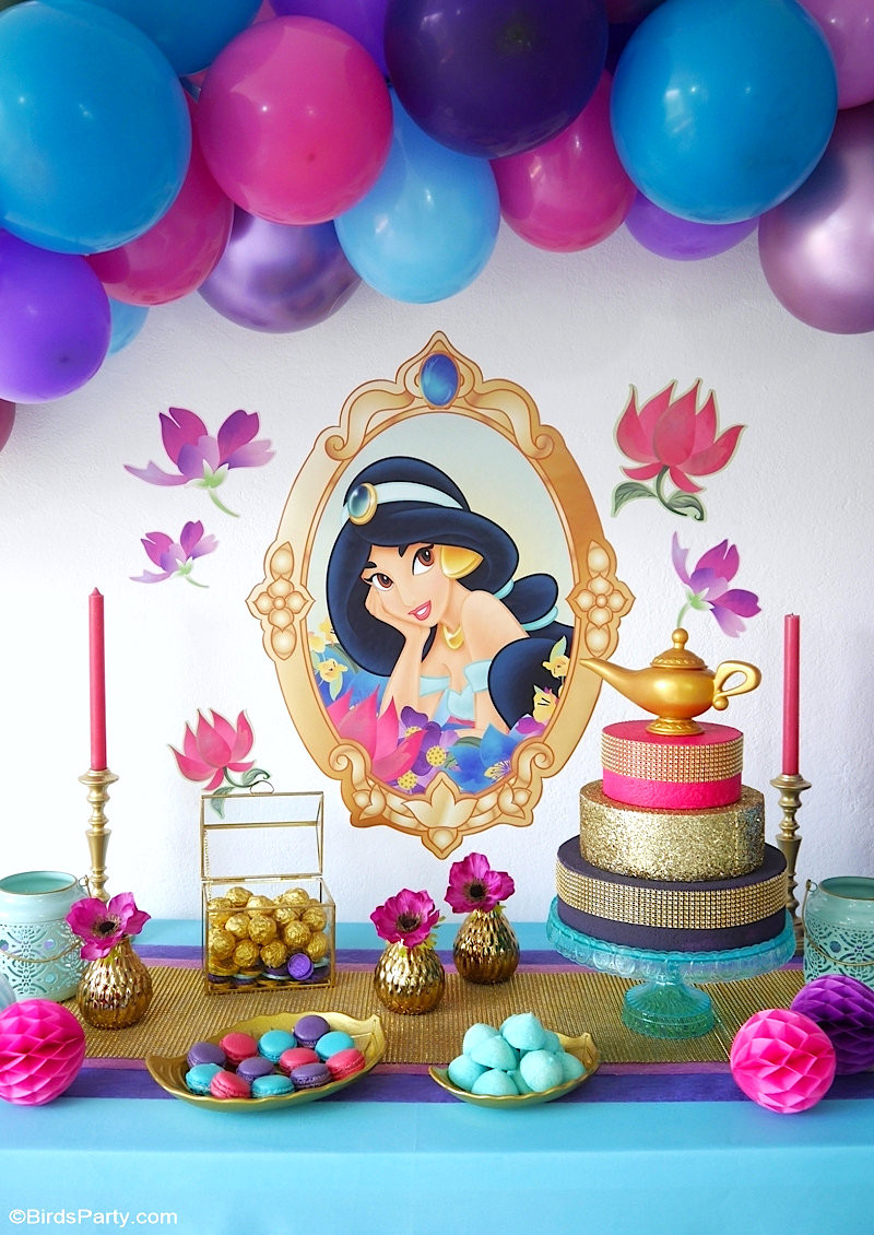 Princess Jasmine Birthday Party Decorations
 Princess Jasmine Birthday Party Ideas Party Ideas