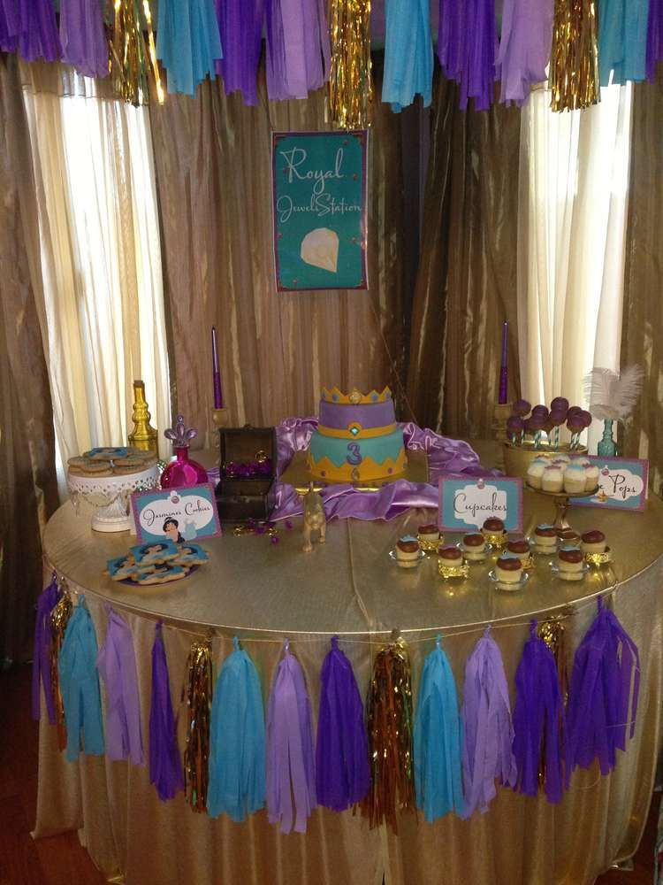 Princess Jasmine Birthday Party Decorations
 Princess Jasmine Birthday Party Ideas