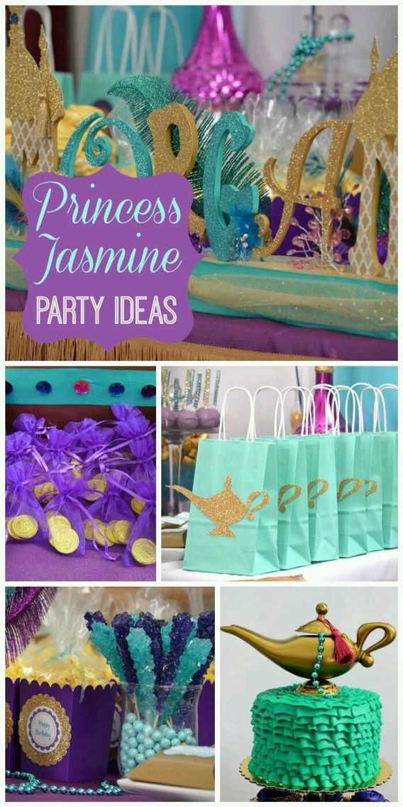 Princess Jasmine Birthday Party Decorations
 Princess Jasmine party ideas …
