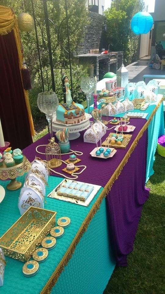 Princess Jasmine Birthday Party Decorations
 Princess Jasmin Birthday Party Ideas