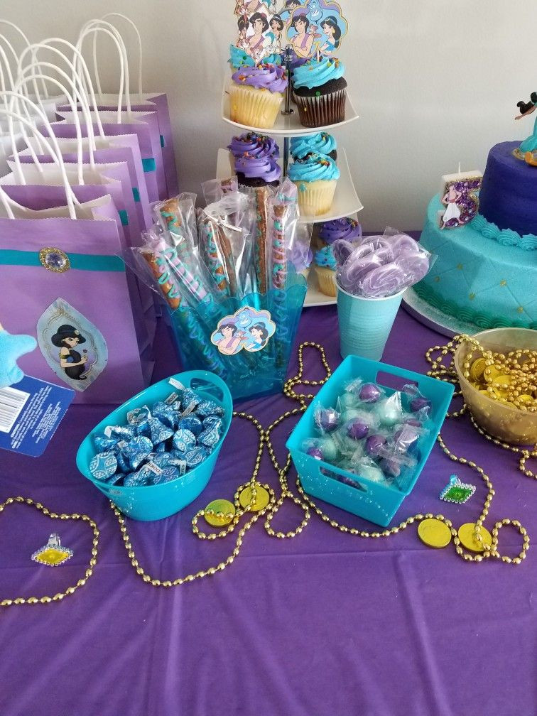 Princess Jasmine Birthday Party Decorations
 Aladdin and Princess Jasmine party in 2019