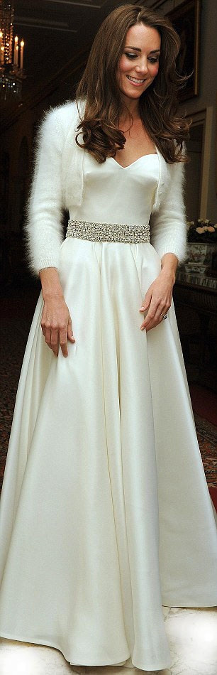 Princess Kate Wedding Gown
 Fur fashion