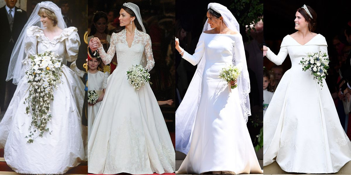 Princess Kate Wedding Gown
 Princess Eugenie s Wedding Dress pared to Meghan Markle
