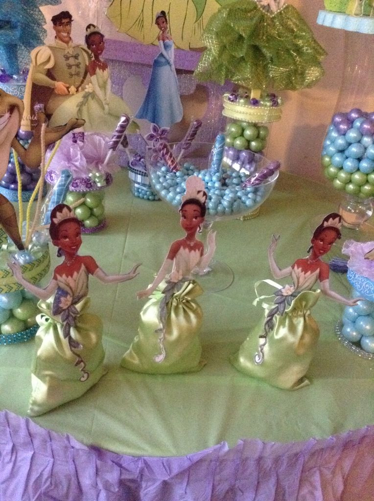 Princess Tiana Birthday Decorations
 Princess Tiana Party Favors in 2019