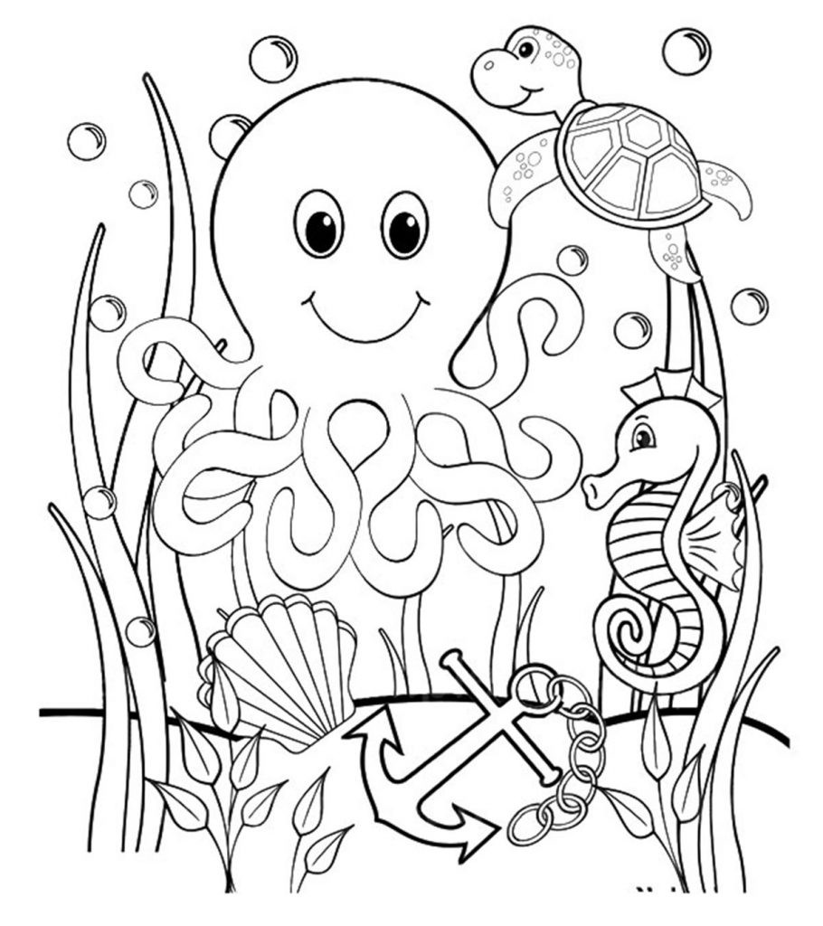 Printable Animal Coloring Pages For Kids
 35 Best Free Printable Ocean Coloring Pages line