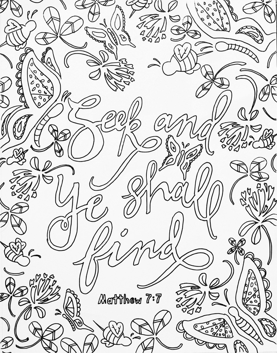 Printable Bible Coloring Pages With Verses
 Free Scripture Coloring Pages Download