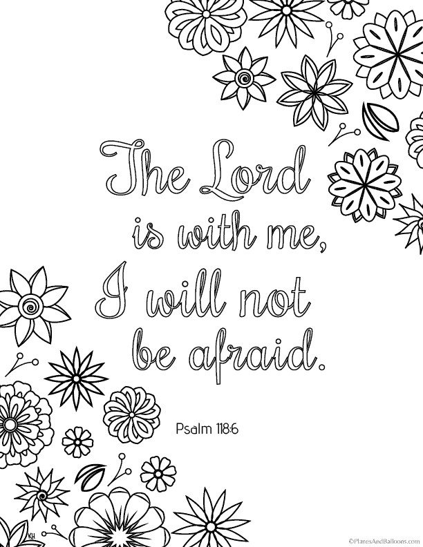 Printable Bible Coloring Pages With Verses
 Bible verse coloring pages that give you strength to face