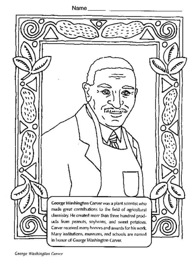 Printable Black History Coloring Pages
 20 Free Printable Black History Month Coloring Pages