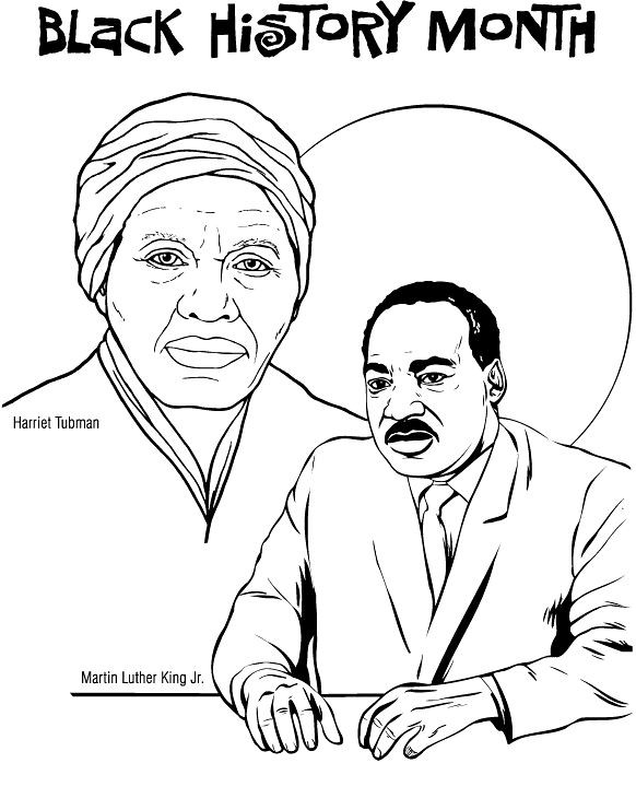 Printable Black History Coloring Pages
 Black History Month Printables Black History Coloring