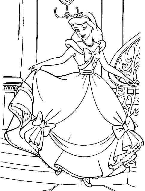 Printable Cinderella Coloring Pages
 10 images about CINDERELLA on Pinterest
