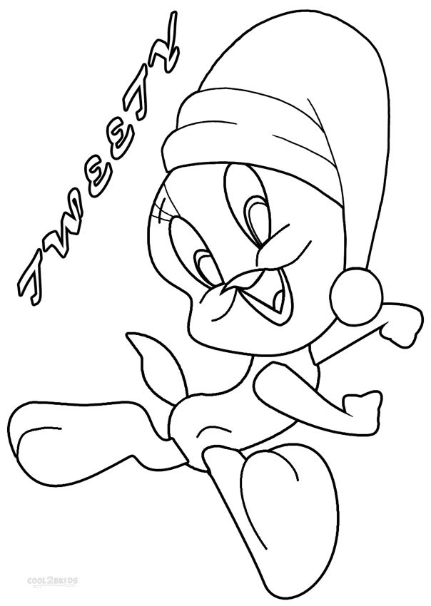 Printable Coloring Book For Kids
 Printable Tweety Coloring Pages For Kids