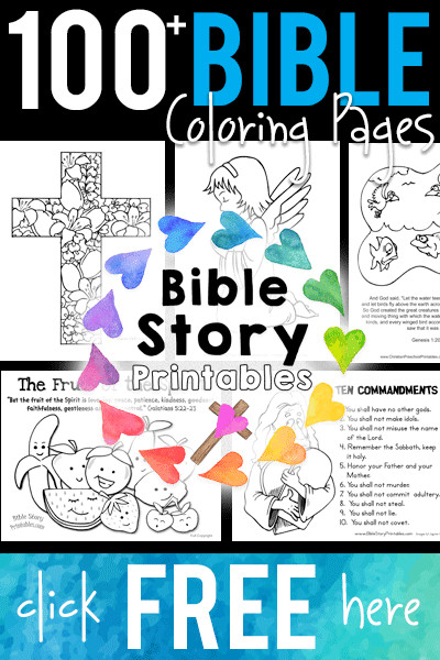 Printable Coloring Pages Bible Stories
 Bible Coloring Pages