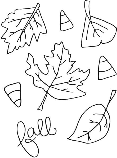 Printable Coloring Pages For Kids Fall
 Printable Fall Coloring Pages
