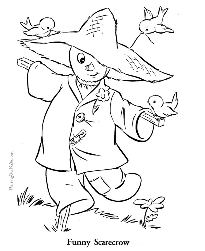 Printable Coloring Pages For Kids Fall
 desene de toamna