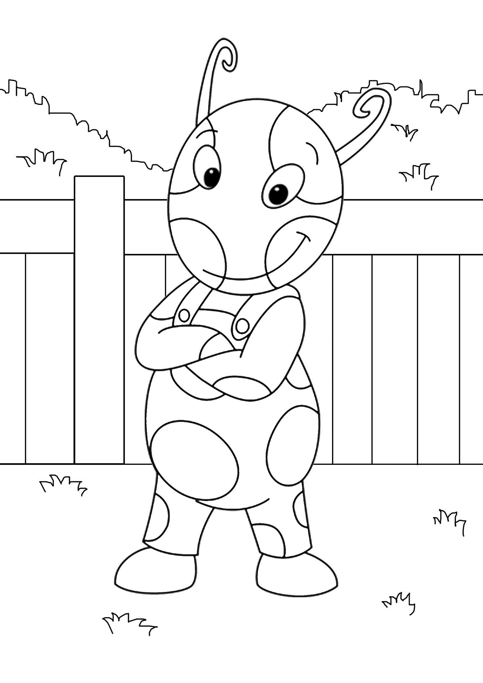 Printable Coloring Pages For Toddlers Free
 Free Printable Backyardigans Coloring Pages For Kids
