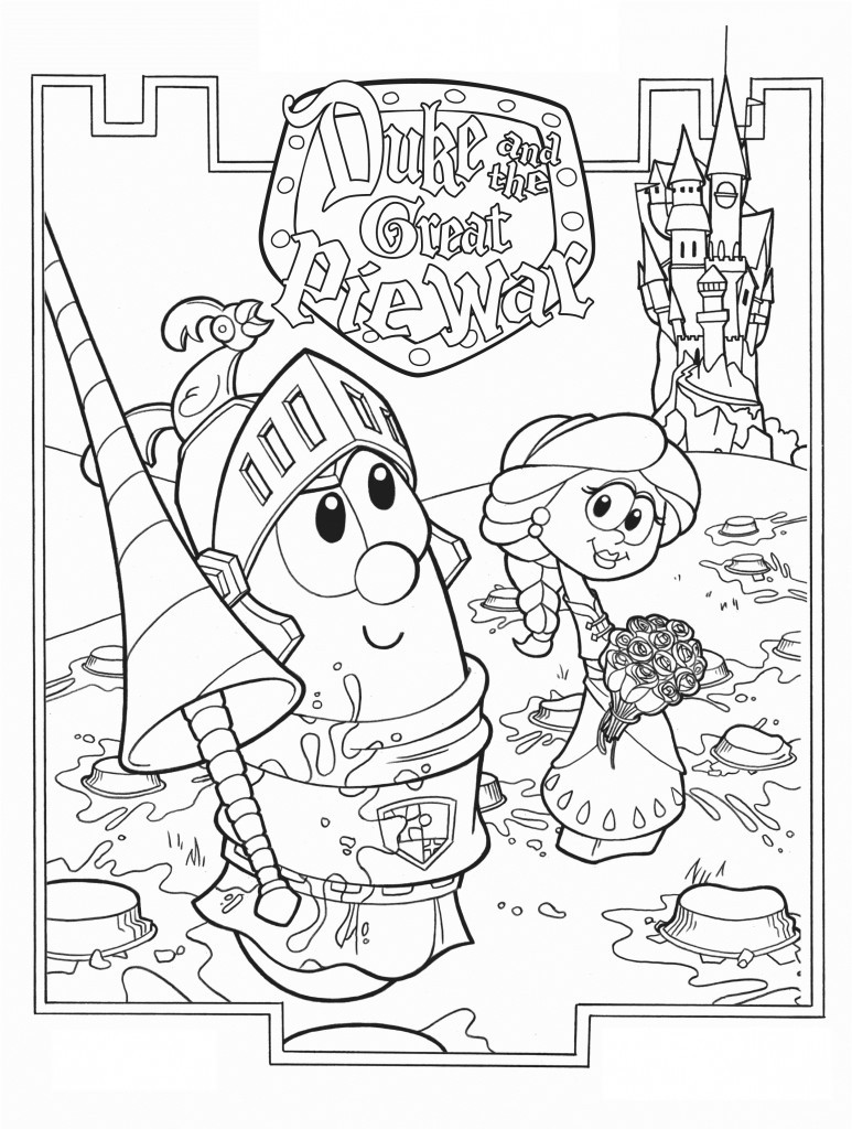 Printable Coloring Pages Kids
 Free Printable Veggie Tales Coloring Pages For Kids