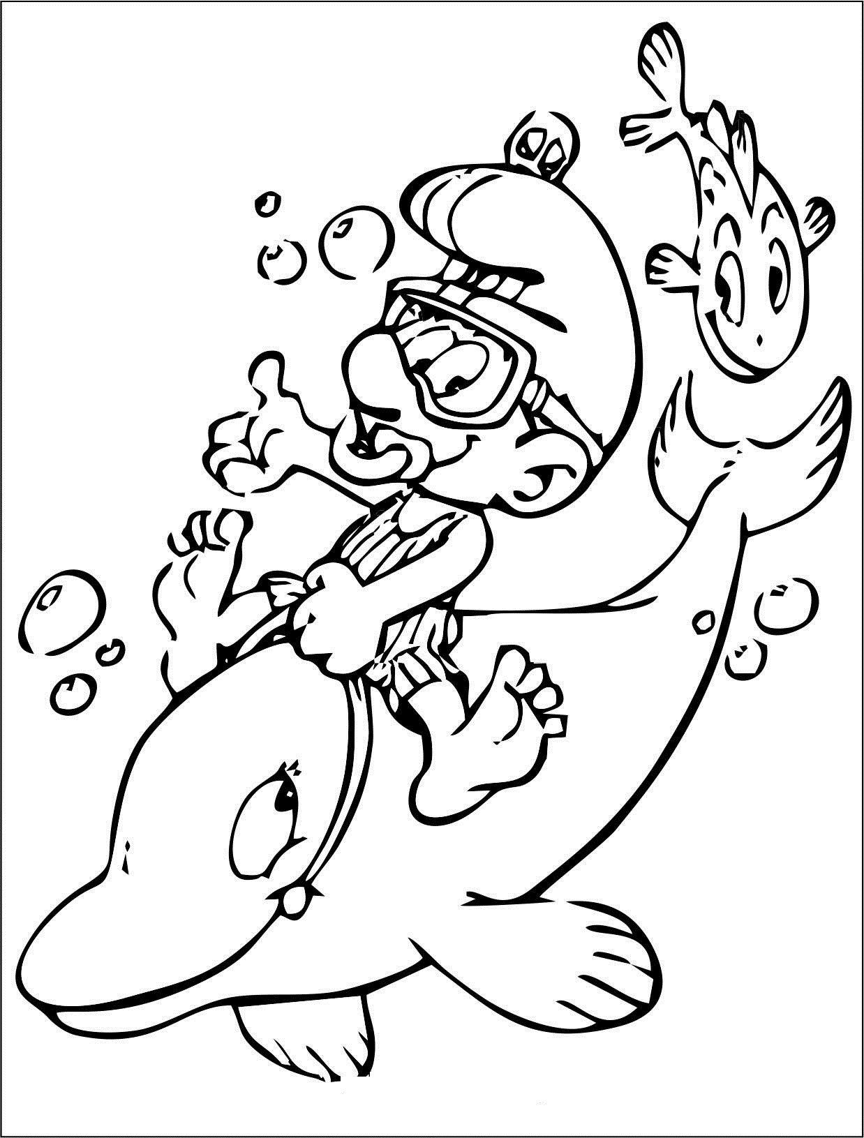 Printable Coloring Pages Kids
 Free Smurf Coloring Pages For Kids – Technosamrat