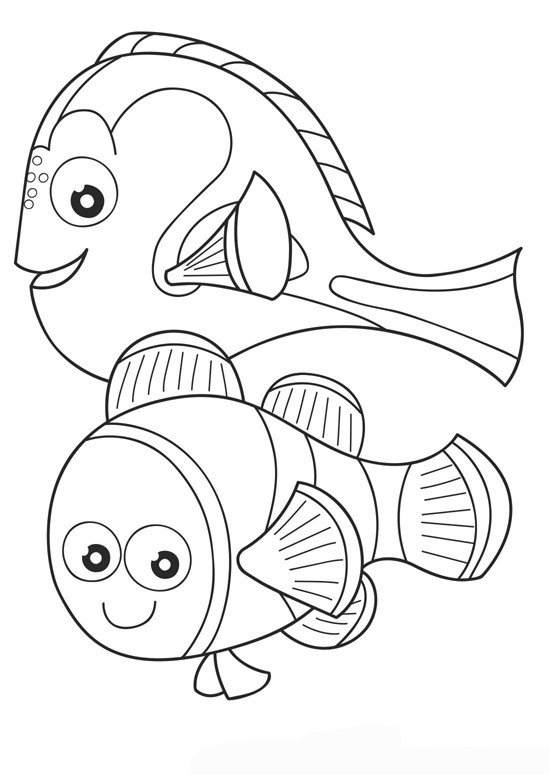 Printable Coloring Pages Kids
 Dory Coloring Pages Best Coloring Pages For Kids