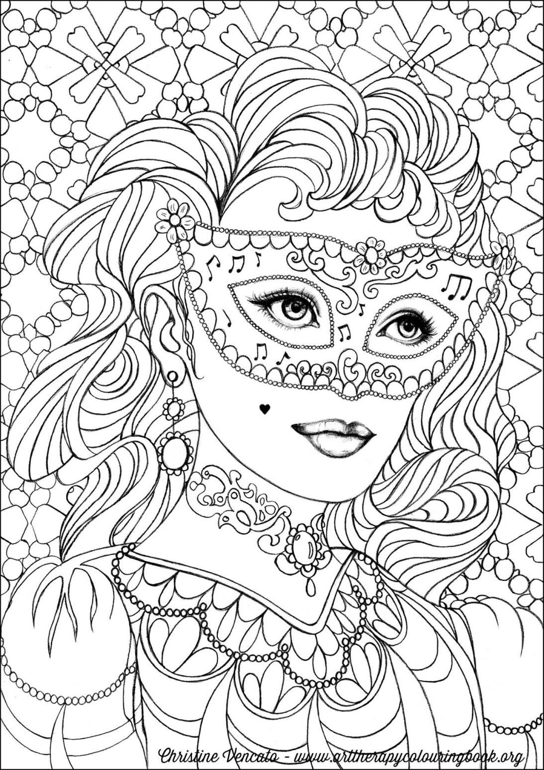 Printable Free Coloring Pages For Adults
 Free Coloring Page From Adult Coloring Worldwide Art by