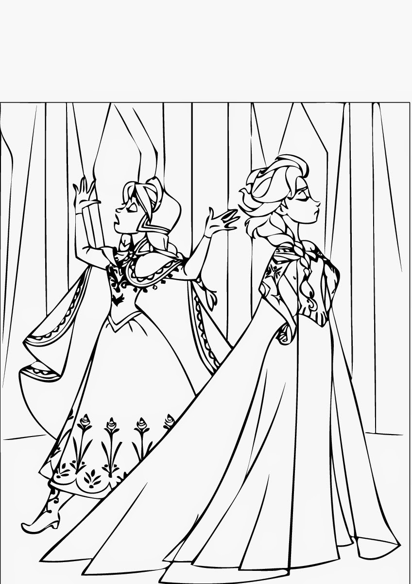 Printable Frozen Coloring Pages
 September 2014 Instant Knowledge