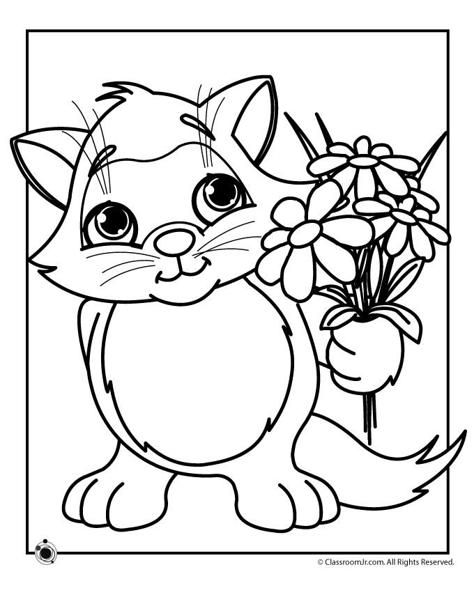 Printable Spring Coloring Pages
 Printable Spring Coloring Pages Kindergarten Coloring Home