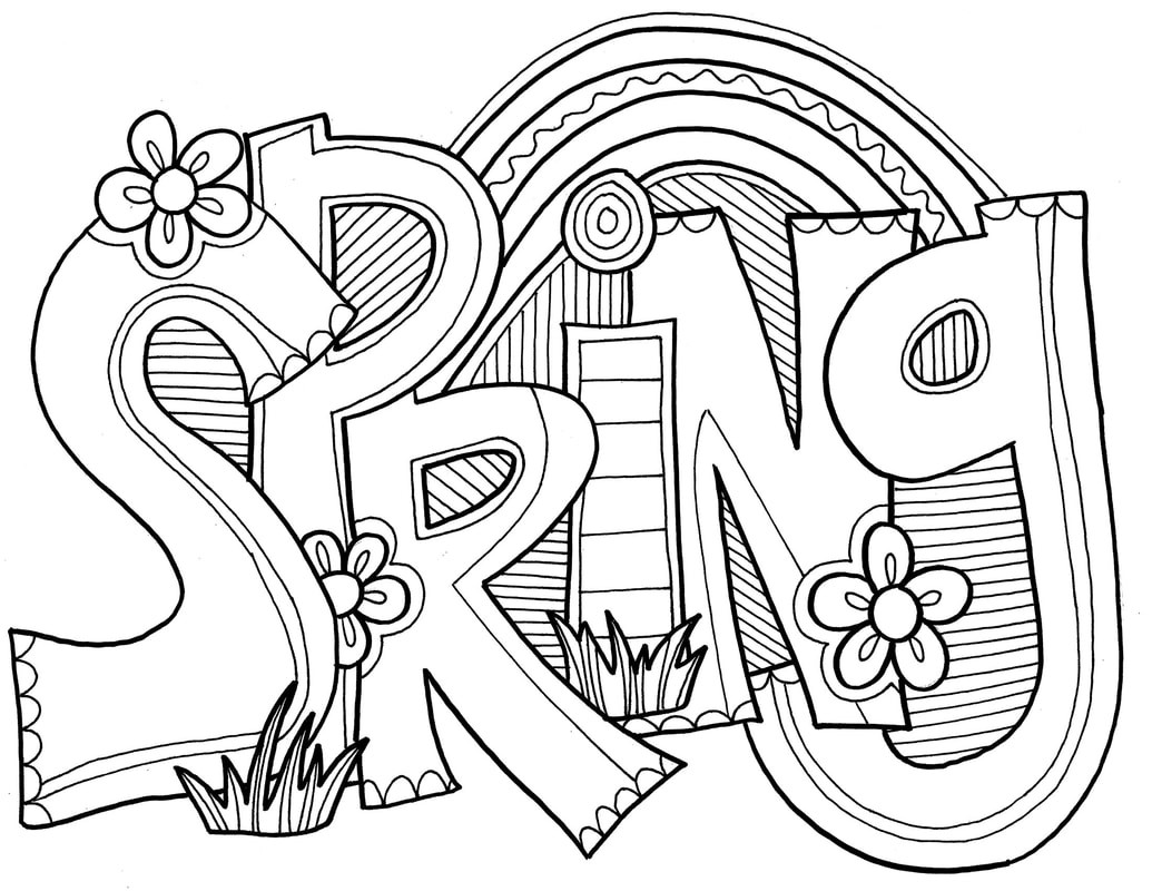 Printable Spring Coloring Pages
 Spring Coloring Pages Best Coloring Pages For Kids