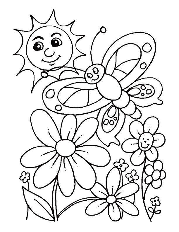 Printable Spring Coloring Pages
 Spring Coloring Pages 2019 Best Cool Funny