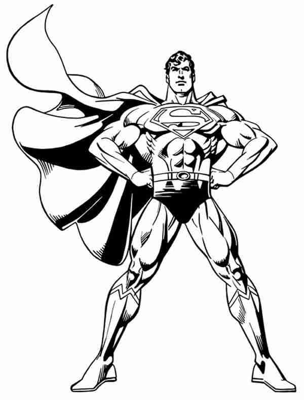 Printable Superman Coloring Pages
 Superman Coloring pages Free Printable Coloring Pages