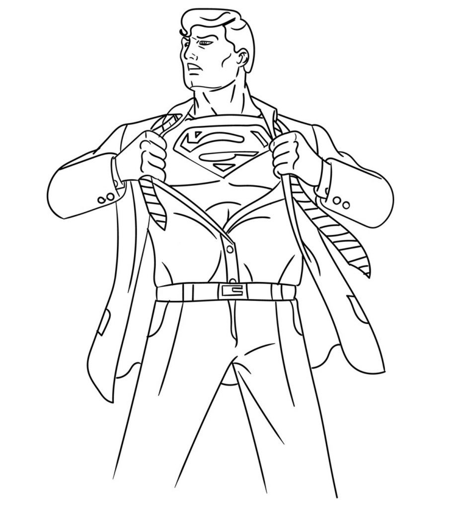 Printable Superman Coloring Pages
 Top 30 Free Printable Superman Coloring Pages line