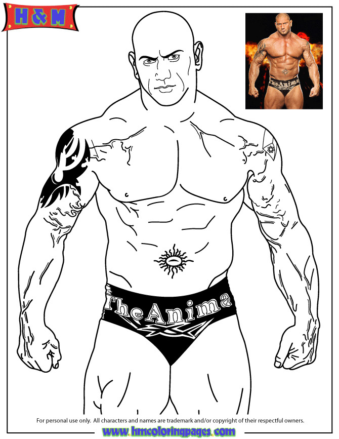 Printable Wwe Coloring Pages
 Wwe Coloring Pages Undertaker