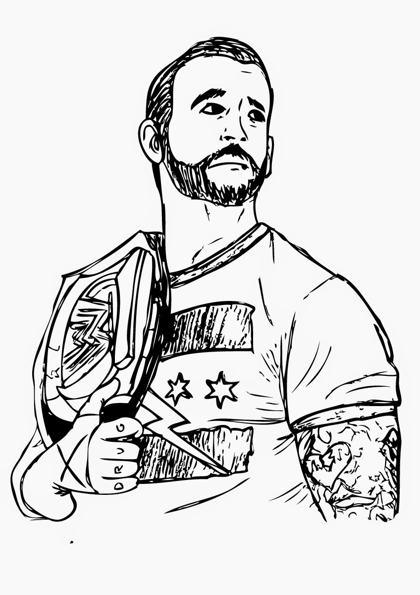 Printable Wwe Coloring Pages
 WWE Coloring Pages of Rey Mysterio