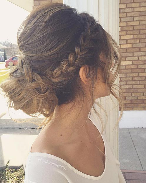 Prom Bun Hairstyles
 47 Gorgeous Prom Hairstyles for Long Hair
