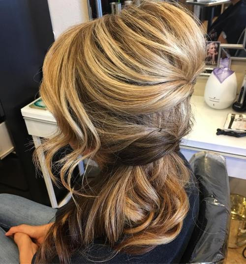 Prom Hairstyle Half Updos
 45 Side Hairstyles for Prom to Please Any Taste