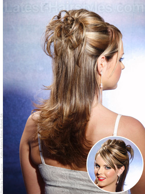 Prom Hairstyle Half Updos
 Half Up Half Down Prom Hairstyles and How To s