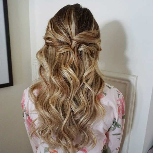 Prom Hairstyle Half Updos
 31 Half Up Half Down Prom Hairstyles Page 2 of 3