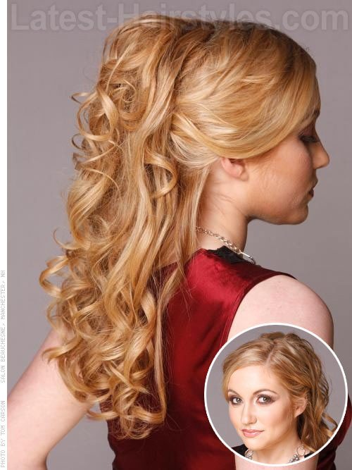 Prom Hairstyle Half Updos
 Half Up Half Down Prom Hairstyles and How To s