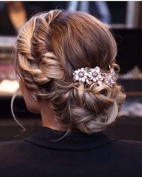 Prom Hairstyles With Flowers
 25 Best Formal Hairstyles to Copy in 2018