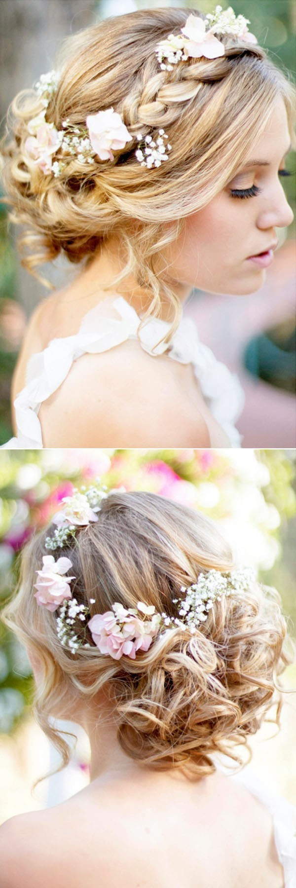 Prom Hairstyles With Flowers
 18 Trending Wedding Hairstyles with Flowers Oh Best Day Ever