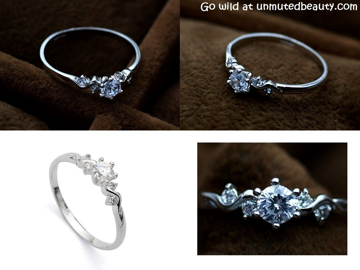 Promise Ring Engagement Ring Wedding Ring
 simple yet elegant