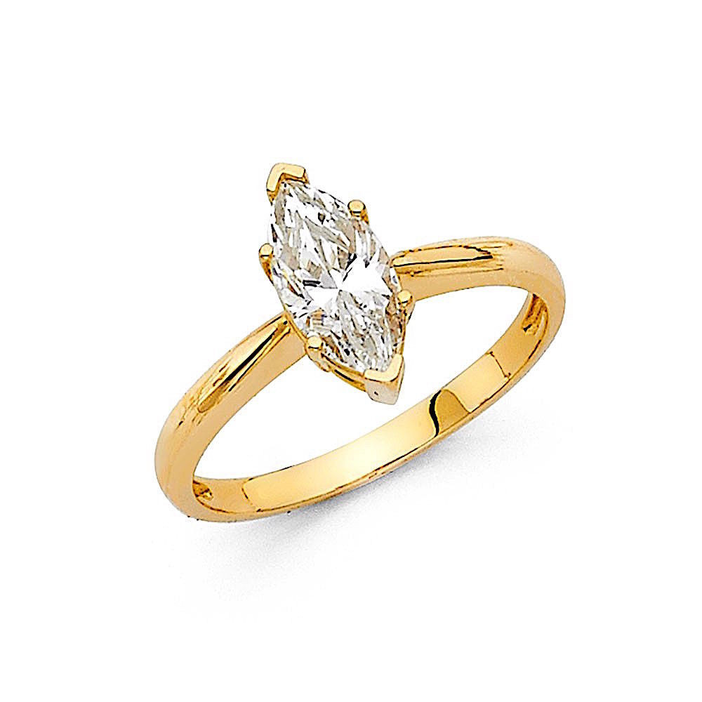 Promise Ring Engagement Ring Wedding Ring
 1 25 Ct Marquise Solitaire Engagement Wedding Promise Ring
