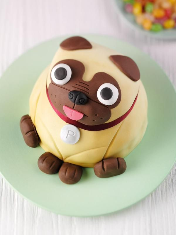 Pug Birthday Cake
 Pablo the pug cake Pugs