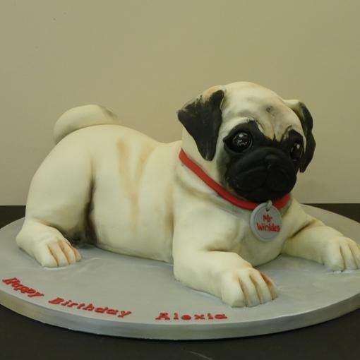 Pug Birthday Cake
 pug dog cake … BIRTHDAY CAKES