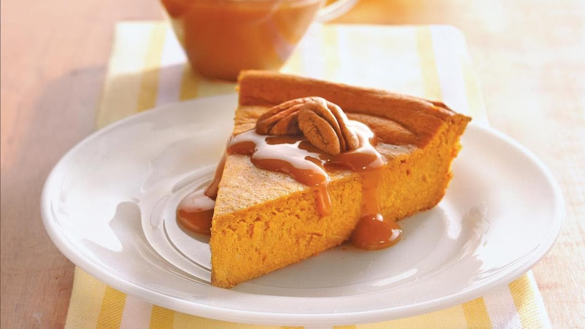 Pumpkin Cheesecake Recipes Easy
 Impossibly Easy Pumpkin Cheesecake Recipe