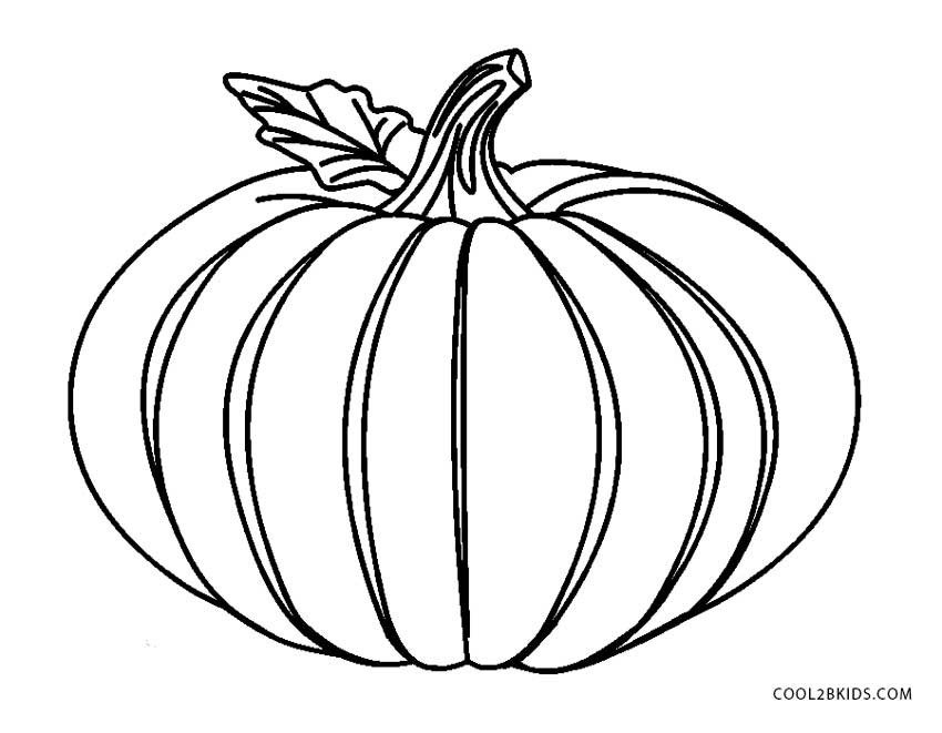 Pumpkin Coloring Pages For Toddlers
 Free Printable Pumpkin Coloring Pages For Kids