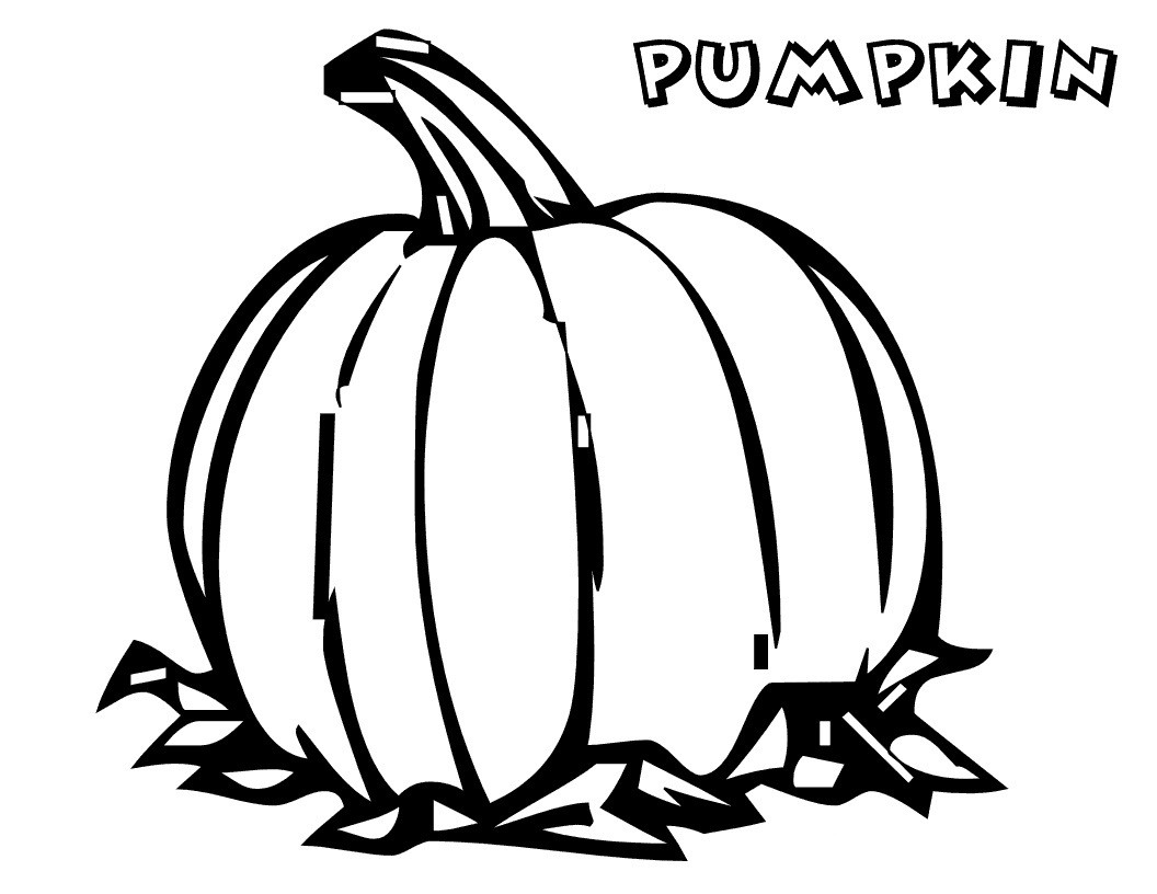 Pumpkin Coloring Pages For Toddlers
 Free Printable Pumpkin Coloring Pages For Kids