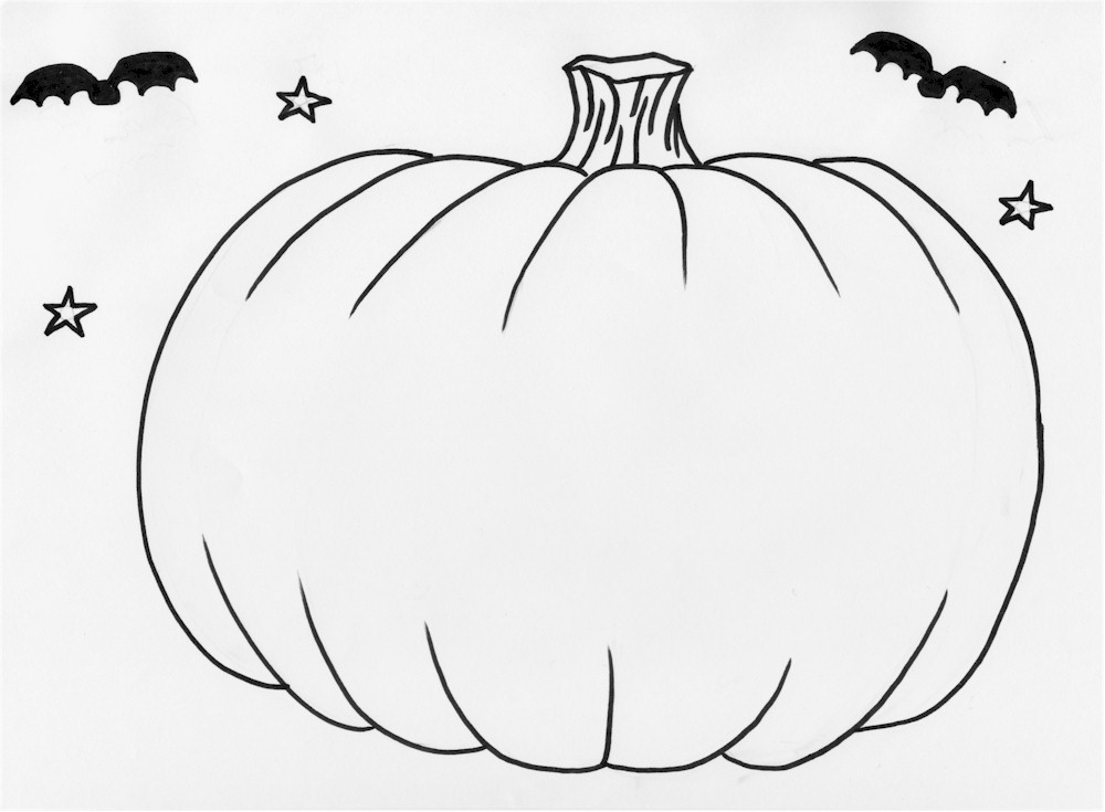 Pumpkin Coloring Pages For Toddlers
 Free Printable Pumpkin Coloring Pages For Kids