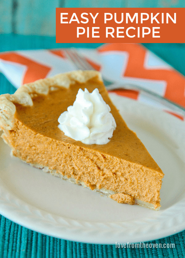 Pumpkin Pie Easy Recipes
 15 Pumpkin Pie Desserts Perfect for the Holidays Is This