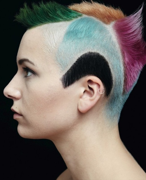 Punk Girl Hairstyle
 31 Punk Hairstyles For Women