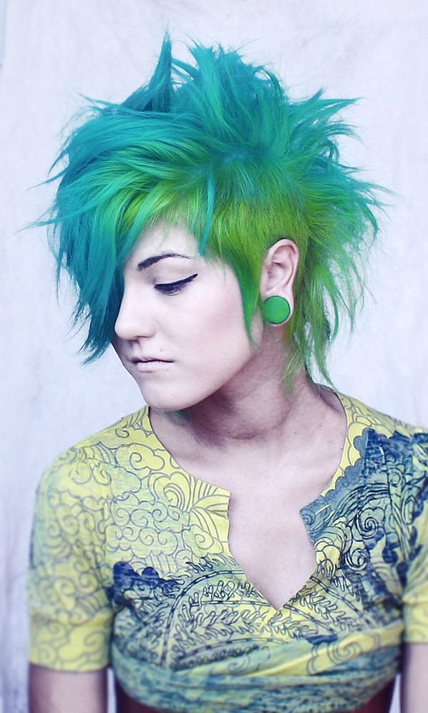 Punk Girl Hairstyle
 56 Punk Hairstyles to Help You Stand Out From the Crowd